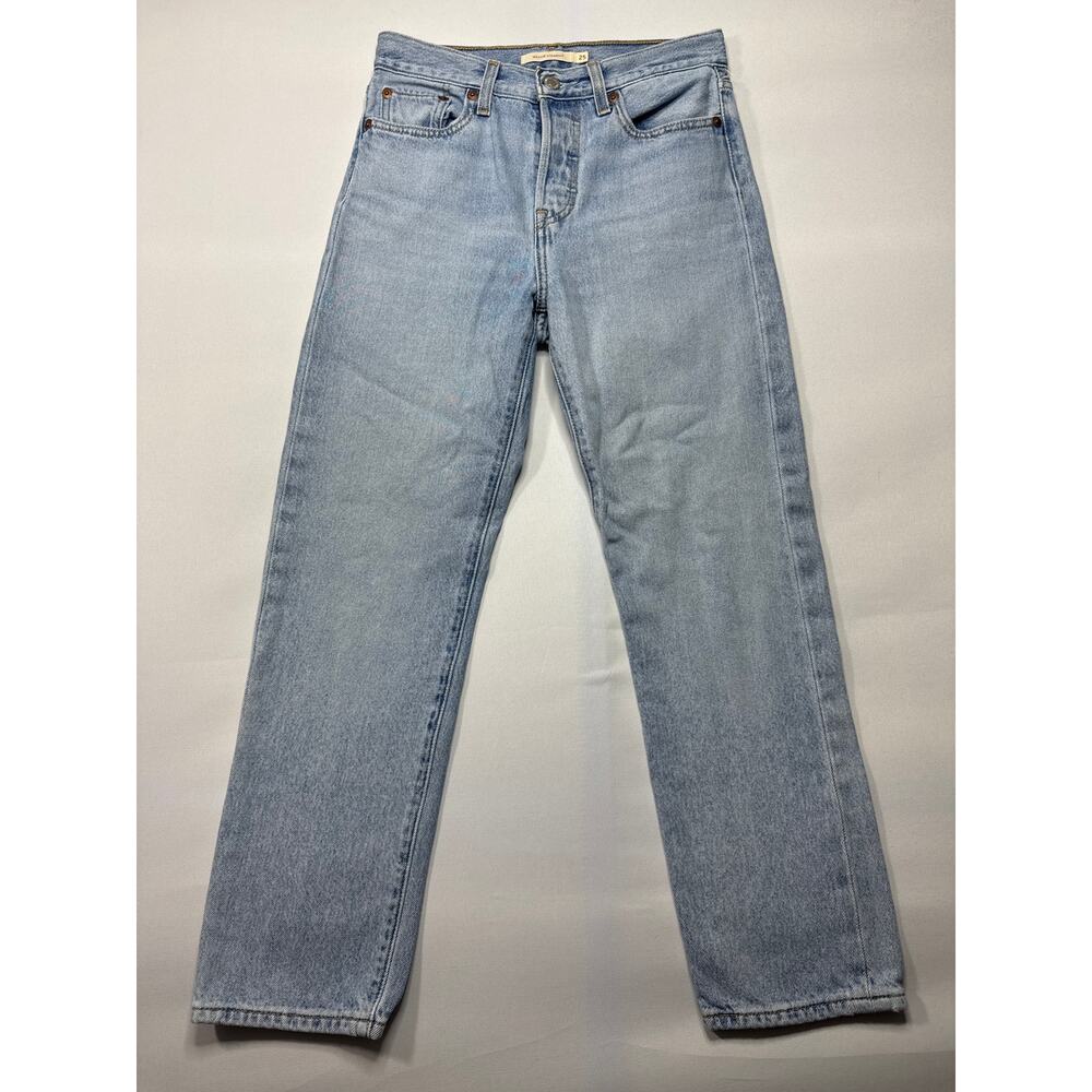 Levi's Women's Wedgie Straight Leg Blue  Jeans - Size 25x26 (26x25.5)*